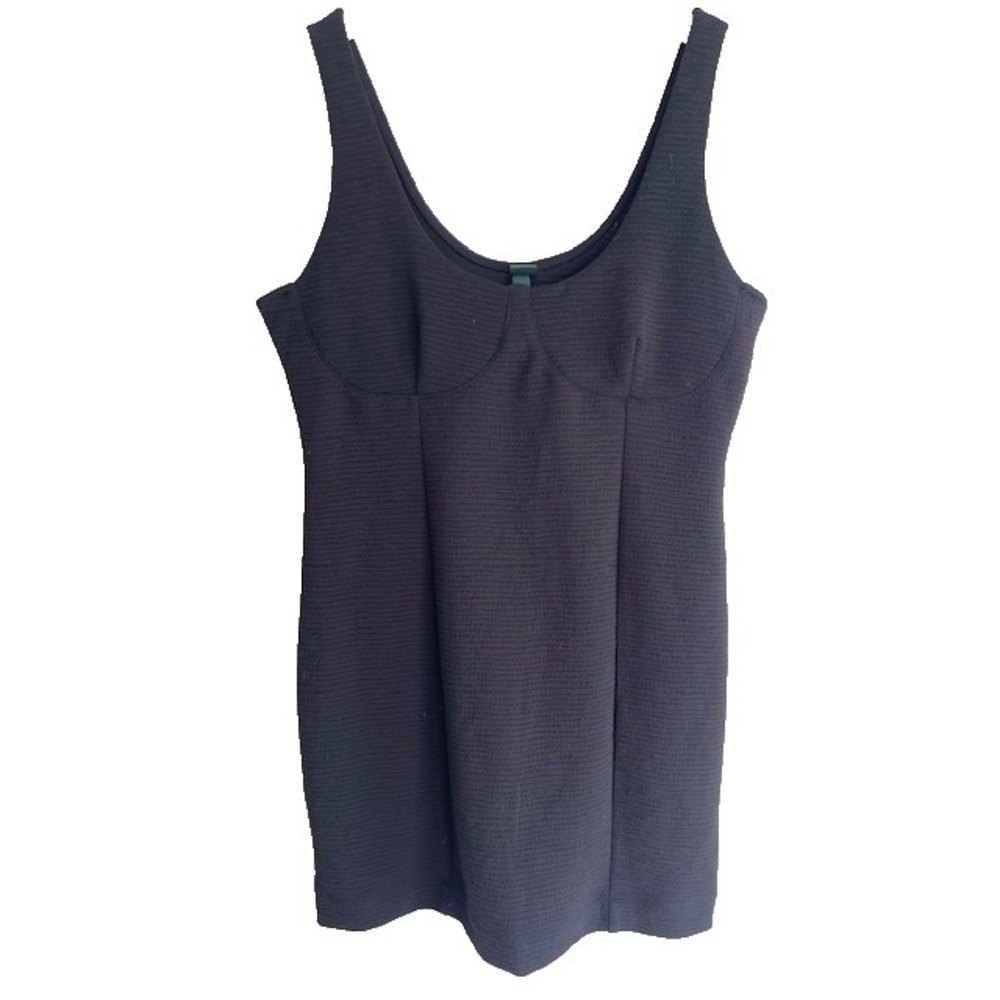 Women's Mini Stretch Bodycon Dress - Wild Fable Size L Black